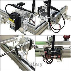 100100CM Mini Laser Engraving Machine 500MW DIY Image Cut Logo Printer Engrave