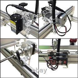 100100CM Mini Laser Engraving Machine 5500MW DIY Image Cut Logo Printer Engrave