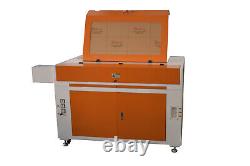 100W CO2 Laser Engraving Machine Cutter Engraver 90x 60cm AutoLaser 220V +CW3000