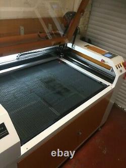 100W HQ9060 CO2 Laser Engraving Cutting Machine/Laser Engraver Cutter 900600mm