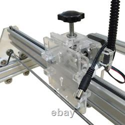 10W USB CNC Laser Engraver Metal Marking Wood Cutting Machine 50x35cm DIY Kit