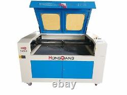 130W HQ1290 CO2 Laser Engraving Cutting Machine/Engraver Cutter/Acrylic Rubber