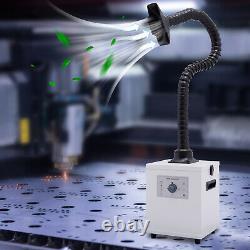 150W Fume Extractor 3 Filter Smoke Air Purifier For Laser Cutting Engraving