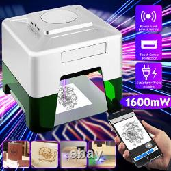 1600MW Wireless CNC Laser Engraving Cutting Machine 3W DIY Engraver App Control