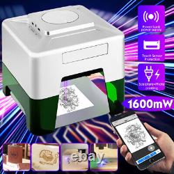 1600MW Wireless Smart CNC Laser Engraving Machine Desktop DIY Laser Printer APP