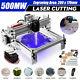 20x17cm 500mw Mini Electric Laser Cutting Engraving Machine Printer Kit Desktop