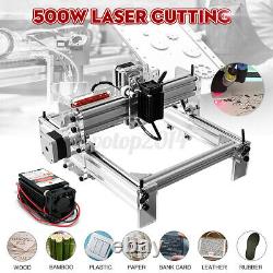 20x17cm 500MW Mini Electric Laser Cutting Engraving Machine Printer Kit Desktop