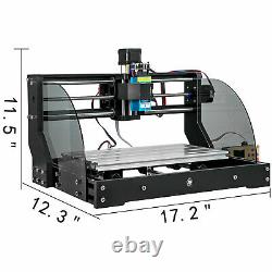 3018 Pro MAX CNC Router 5.5W Laser Engraver Cutting Machine with Offline Control