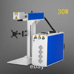 30W Fiber Laser Engraver DIY Cutting Marker Max Marking Machine 150mmx150mm 220V