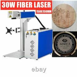 30W Fibre Laser Marking Machine Fiber Laser Engraving Cutting Machine 150x150mm