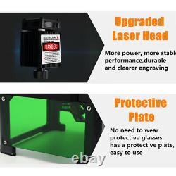 3D CNC Laser Engraving Cutting Machine USB Engraver DIY Mark Printer