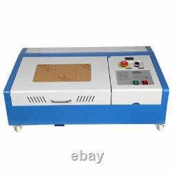 40W CO2 Laser Engraver Cutter Engraving Cutting Machine 300x200mm LCD Display