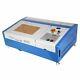 40w Co2 Laser Engraver Cutter Engraving Cutting Machine 300x200mm Lcd Display Ce