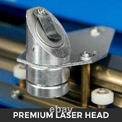40W CO2 Laser Engraver Cutter Engraving Cutting Machine USB 300x200mm LCD Wheels