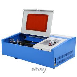 40W CO2 Laser Engraver Cutter Engraving Machine Cutting 300x200mm UK