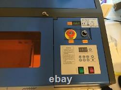 40W CO2 Laser Engraver Machine 220V USB Port Engraving Cutting Carving Printer