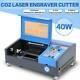 40w Co2 Laser Engraving Cutting Machine Engraving Cutting Carving Printer Usb
