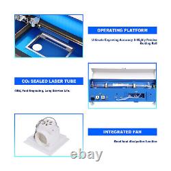 40W CO2 Laser Graviermaschine Engraver Engraving Graveur Lasergravur 3020cm USB