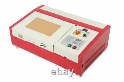 40W CO2 USB Laser Engraving and Cutting Machine + 4RADS