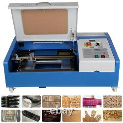 40W Laser Engraver CO2 Laser Engraving Cutting Engraver Machine 300x200mm CE