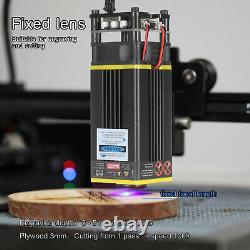 40W Laser Module Kit 448-462nm Continuous Cutting Laser Engraving Module