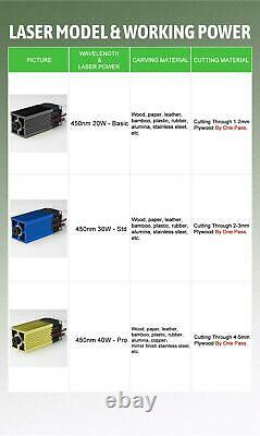 450nm 40w Laser Module Laser Head, Used For Laser Engraving And Laser Cutting