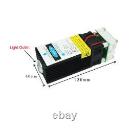 450nm 5W Laser Cutting Module Blue Light Engraving Laser With TTL12V Drive