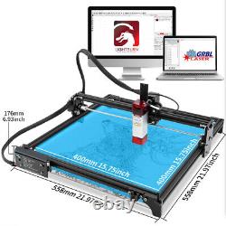 5.5W Actual Output Laser Engraver Machine for DIY Engraving Cutting 40x40cm