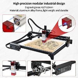 5.5W Actual Output Laser Engraver Machine for DIY Engraving Cutting 40x40cm