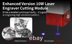 5.5W Actual Output Laser Engraver Machine for DIY Engraving Cutting 40x40cm