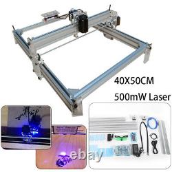 500MW DIY Laser Engraving Cutting Machine Engraver Printer Desktop Cutter Tool