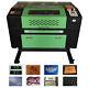 50w Co2 Laser Cutter Engraver Engraving Machine 300x500mm Lcd Control Panel