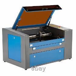 50W CO2 Laser Engraver Cutter Cutting Engraving Machine 30x50cm with Rotary Axis