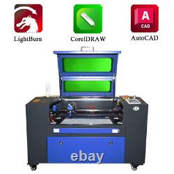 50W Laser Engraving Cutting Machine 20x12 Engraver Cutter + Rotary Axis