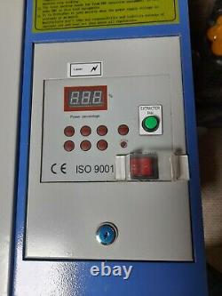 60 Watt Co2 Laser Cut & Engrave Machine 6040 Rotary attachment & Spares Bundle
