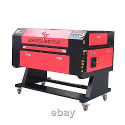 60W CO2 Laser Cutter Engraver Engraving Machine 70x50cm Wood Cutting USB Port CE