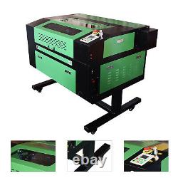 60W CO2 Laser Engraving Cutting Machine 400x600mm Laser Cutter USB Wooding