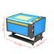 60w Co2 Usb Laser Engraving Cutting Machine Engraver Cutter With4 Wheels
