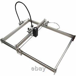 7000mW USB CNC Laser Engraver Metal Marking Machine Wood Cutter 50x65cm DIY Kit
