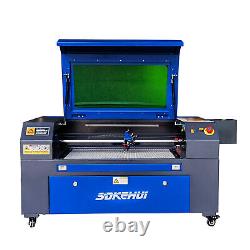 700x500mm 80W CO2 Laser Engraving Machine Laser Engraver with DSP Control Panel