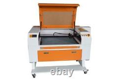 700x500mm CO2 80W Laser Engraving Cutting Machine + Rotary Axis + CW3000