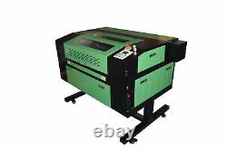 80W CO2 Laser Cutter Engraver Engraving Machine 700x500mm LCD Panel +Rotary axis
