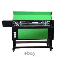 80W CO2 Laser Engraving Engraver Machine Laser Cutting Cutter Artwork 700X500mm