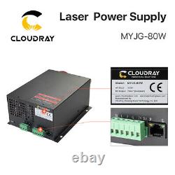 80W CO2 Laser Power Supply PSU for CO2 Laser Tube Engraving Cutting Machine