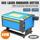 80w Co2 Usb Laser Engraving Engraver 700x500mm Printer Cutting Cutter With4 Wheels