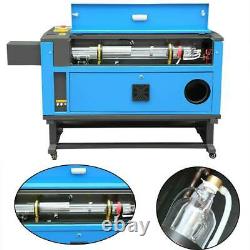 80W CO2 USB Laser Engraving Engraver 700x500mm Printer Cutting Cutter with4 Wheels