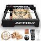 Acmer P1 72w Laser Engraver High Speed 400x410mm Laser Engraving Cutting Machine