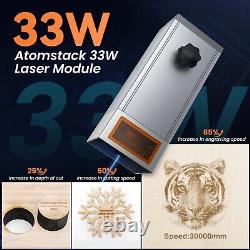 ATOMSTACK 33W M150 Laser Module 6-diode Cores Laser Head Fr CNC Cutting Engraver