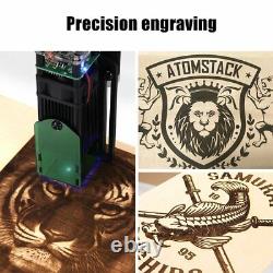 ATOMSTACK A5 20W Laser Engraver Metal Wood DIY Cutting Engraving Machine UK ship