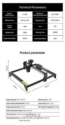 ATOMSTACK A5 M30 30W CNC Laser Engraver DIY 5.5W Laser Engraving Cutting Machine